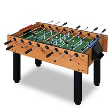 축구 테이블 클래식 탁상 축구게임 테이블 핑거축구 사무실 휴게실 호텔라운지 상업용 매장용, 1.4m 라이트 우드 그레인 53 kg, 1개