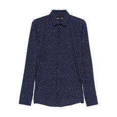 보스 긴소매 패턴 셔츠