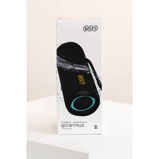 QCY 휴대용 무선 블루투스 스피커 QCY SP7 PLUS, 블랙