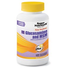 Super Nutrition 葡萄糖胺MSM補充錠, 120顆, 1罐