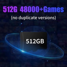 고전 레트로 게임기 게임 콘솔 게임 박스 Beelink GT 킹/킹 프로용 S922X TV SS PS1 N64 110000 개 이상 70 에뮬레이터 포함, 1개, 8) 512G-no duplicate