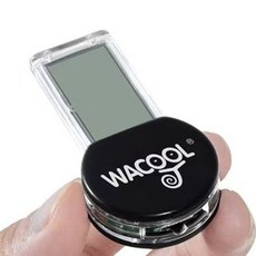 WACOOL 爬蟲溫濕度計 溫度濕度監測器 爬蟲箱環境控制，精準監測，確保寵物健康成長, 爬寵箱溫度計, 1個