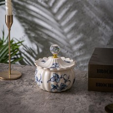 체리레이 유럽풍 앤틱 도자기 악세사리 수납함 [1190]
