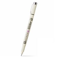 사쿠라 피그마 마이크론 08 블랙 0.5mm 낱개, 3개