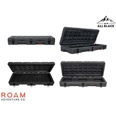 黑四驅ALL BLACK ROAM 83L 軍規級車頂收納箱，超大容量，堅固耐用，全黑色系, 83L 灰色