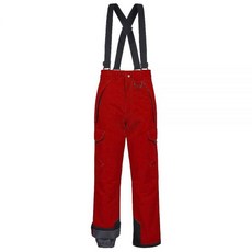 CREATMO US 남성용 스노우 팬츠 스키 빕 방수 단열 겨울 스노우보드 카고 레드 161363