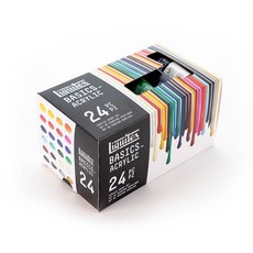 Liquitex Basics 學生級 壓克力顏料 24色 22ml