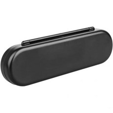 8개 다트 저장 케이스 가벼운 정리함 구획 휴대, 15.5x5cmx2개, 검정색x2개