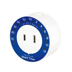 聖岡科技 倒計時定時器 最短10分鐘 智能12段 (TE-212S) 電風扇 電動機車 開飲機 排風扇 電熱毯, TE-212S, 1個