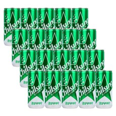 롯데 칠성사이다 캔, 210ml, 20개