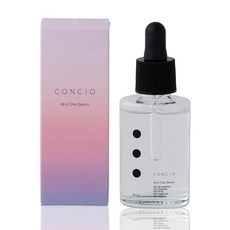 CONCIO 콘시오 올인원 세럼 2500 성분을 사용하지 않음 민감한 피부 친화적 인 저자극 무첨가 농밀한 미용액 거친/모공/각질 침투/피부 살결/도입 미용액/무향료, 1개, 1g