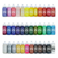 종이나라 비비드 아크릴컬러 36색 낱색 220ml 1개입, 옐로우 라이트