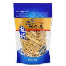 戀戀蚵仔寮 碳烤魷魚絲 炭火香濃 香濃海味, 1個, 正常品