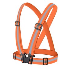 X밴드 반사조끼, 형광오렌지, 1개