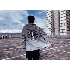 XCTRL 暴走守護神反光外套-灰, M, 1個