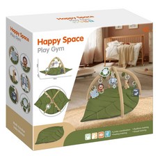 Happy Space 嬰兒健身架 遊戲毯 爬爬墊, 葉子毯健身 彩盒裝 365 - 1A, 1個