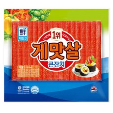 사조대림 게맛살 큰잔치 1kg/대용량 맛살, 1개, 1kg