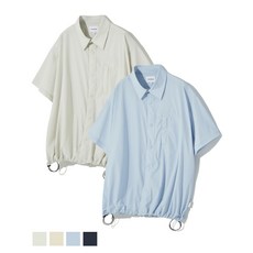 URBANDTYPE 스티치 나일론 반팔 셔츠_4color 404513