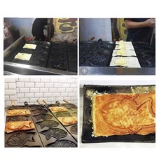 可頌鯛魚燒電力式雕魚燒鯛魚燒機魚拓燒日式鯛魚燒機, 1個