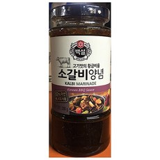 소갈비양념(백설 290g) | 소스양념 la갈비양념구이, 290g, 1세트