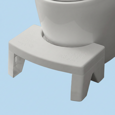 화장실 변기 발판 쾌변 도우미 욕실 디딤대 발받침 스툴 화이트, 상세페이지 참조