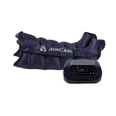 AirCare 空氣按摩器 氣壓式按摩氣 肢體循環機 淋巴循環機 運動按摩器, 插電版標配(腿+主機), 深藍