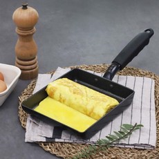 BRK 프리미엄 인덕션 계란말이팬 에그팬, 1개, 18cm