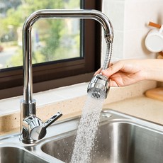 水龍頭延伸器，兩段式出水軟管定型管, 1個, 01-軟管