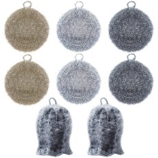 모던감 아크릴 수세미, 8개입, 1개