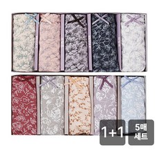 5매입+5매입 10P 여성 맥시팬티 면팬티 세트