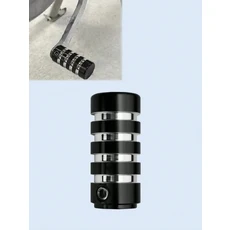 강선활대 CNC 알루미늄 오토바이 기어 레버 - 대부분의 적합 스타일 및 조작성 향상, 01 Black