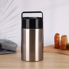 暖心 燜燒罐 SUS316不鏽鋼 五層鎖溫 保溫湯罐 800ml 1200ml, 原色, 1個