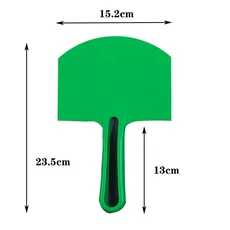곡선 버킷 특종 퍼티 나이프 스크레이퍼 스패클 페인트 마른 벽에서 나온 마무리 석고 긁기 데칼 패치 스패, 01 AS SHOW