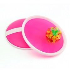 Perfect 黏巴球兒童戶外拋接球玩具，親子互動趣味運動套裝，安全無毒材質，提升手眼協調, 吸盤球組-顏色隨機出貨, 1個