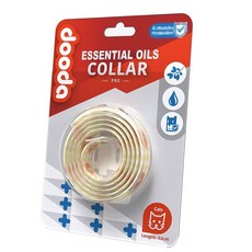 강아지 고양이 천연 에센셜 오일 모기 진드기 퇴치 목걸이, 고양이(목둘레~33cm), 오트밀 코코아
