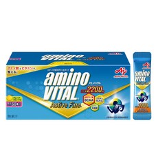 60 2200mg BCAA 아미노 바이탈 아지노모토 액티브 파인 자몽 맛 개 입상, 1개