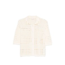 보스 플로럴 아플리케 가디건