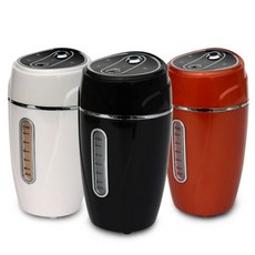 소형 초음파 가습기 차량용 텀블러디자인, 블랙, 블랙