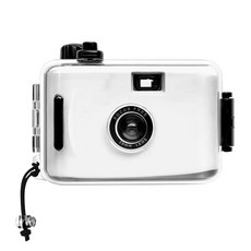 빈티지카메라 일회용카메라 방수 필름 레트로 수중촬영 재사용가능, 해외, 화이트, 1개