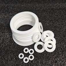 오일씰 플라스틱 가스켓 패드 플랫 디스크 와셔 씰링 160MM 두께 고온 방지 ID 25MM, 24x28x1 25mm 20Pcs, 1개