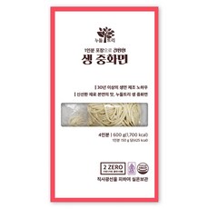 1인분 포장으로 간편한 누들트리 생 중화면 4인분, 4개, 150g