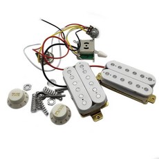 일렉트릭 기타 픽업 배선 하네스 미리 키트 웨이 스위치 톤 볼륨 노브, 1개