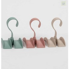 헬로라일락 360도 회전 걸이 휴대용가방걸이