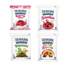 The Natural Confectionery Co 젤리 세트 220g 4팩, 1개