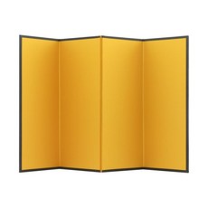김병풍 250 x 400mm 4곡 미니 병풍 금 무지, 상세페이지 참조