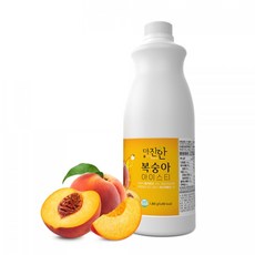 더진한 복숭아 아이스티, 1.8kg, 8개