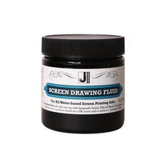 美國捷卡 Jacquard 絹印繪畫液 Screen Drawing Fluid 絹印製版 版畫 DIY創意設計, 118ml