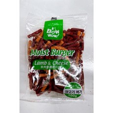 BOW Wow! Moist Burger 雞肉香濃起司條, 1個, 羊肉香濃起司條100g