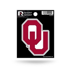 Rico Industries NCAA LSU 타이거스 다이 컷 팀 로고 쇼트 스포츠 스티커, 오클라호마 수너스