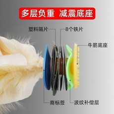 高彈毽子成人比賽健身大白毽疙瘩底加重學生體育運動白色羽毛, 1個裝, 16牛筋底1個彈力片8個加重片一個裝快速, 白色, N/A